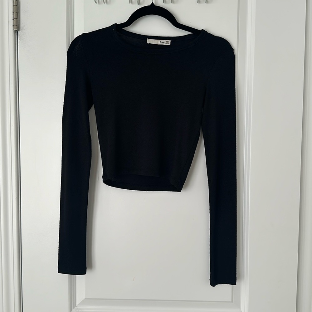 Aritzia Wilfred Free Winberg Longsleeve Black (XXS)